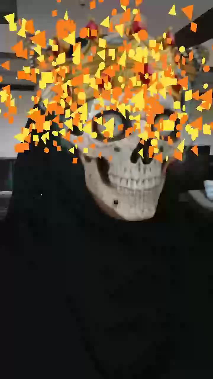 Terrifying Facefilter Scary face filter by Fabian